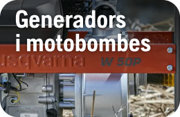 Generadores y motobombas