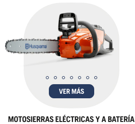 Motosierra eléctrica y motosierra a batería