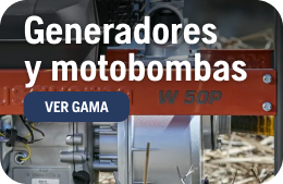 Generadores y motobombas